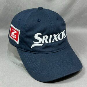 Srixon Z Star Cleveland Golf Strapback Hat Tour Golfer Navy Adjustable Dad Mens